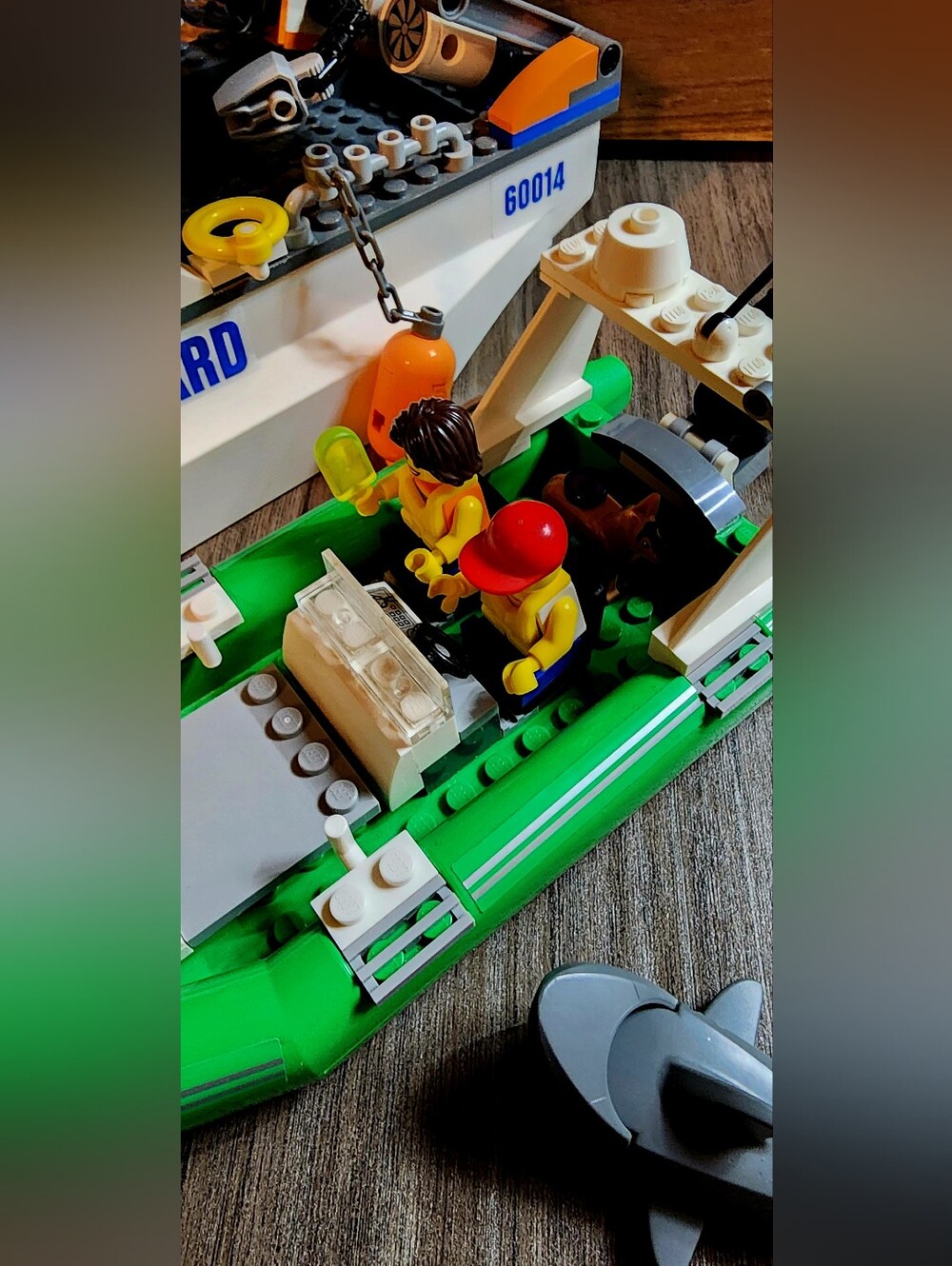 💥 LEGO City 60014 Coast Guard Patrol Vessel Helicopter & Sub Lot 💥 - Picture 7 of 17